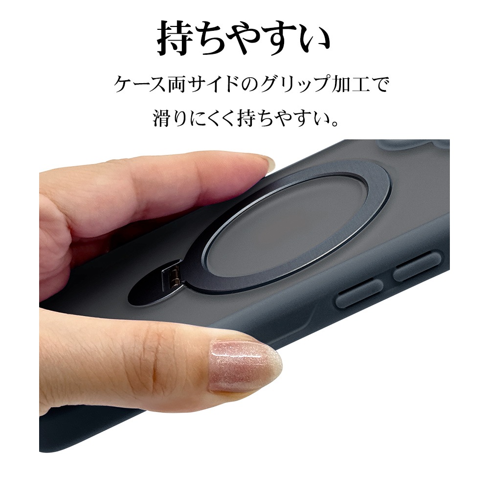 iPhone16 ������ ���С� �ϥ��֥�å� ZEROSAFE Shaft MagSafe�б� �˸��ݸ� �Ѿ׷�ۼ� MIL���� �ޥå� TPU�Х�ѡ������� ����դ� ��ɻ� �ե����ȥͥ��ӡ� �����ե��� ���ޥۥ����� 8289IP461ZSFSLNV �饹���Хʥ�