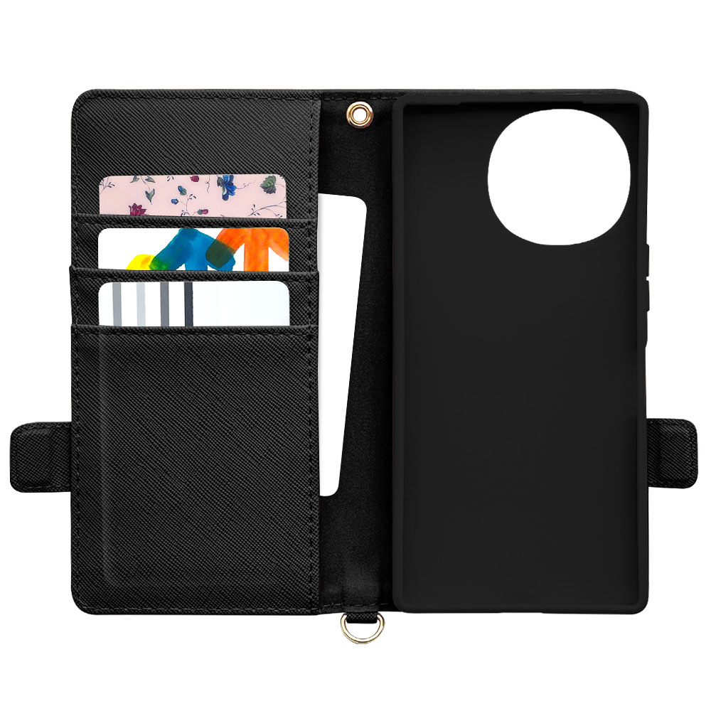 AQUOS R10 SH-51F R9 SH-51E  С Ģ  ɵǽ ץ  ϥɥȥåդ ֥å  10 ޥۥ 8803AR10BHSBK 饹Хʥ