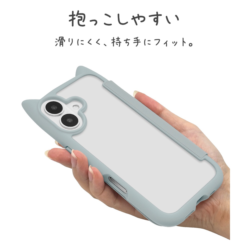 iPhone17 ������ ���С� ��Ģ�� �ϥ��֥�å� �ե��դ����̥����� mimi ǭ�� �ͥ��ߥ� �Ѿ׷� MIL ���̥��ꥢ TPU�Х�ѡ������� ���������� �磻��쥹���� ���⡼�����֥롼 �����ե��� ���ޥۥ����� 9171IP5ABHPSBL �饹���Хʥ�