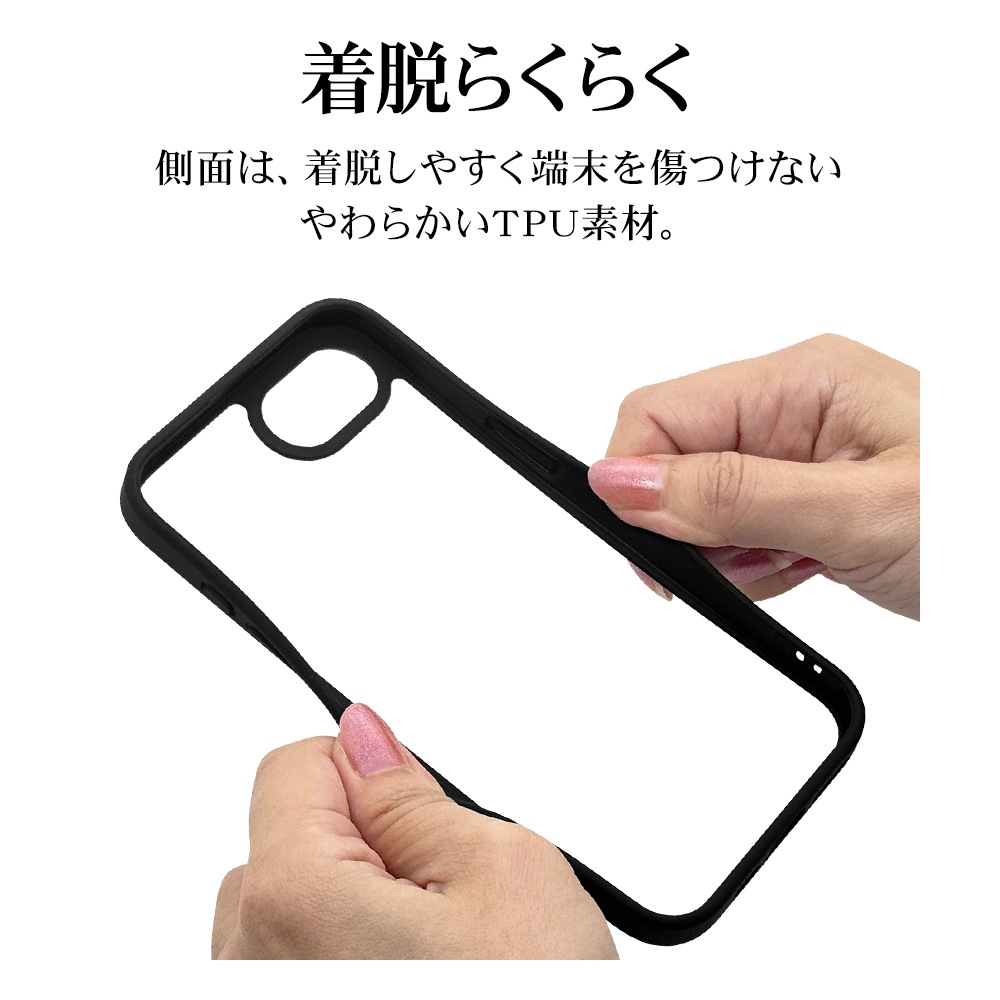 iPhone17e 16e ������ ���С� �ϥ��֥�å� RHINOX �饤�Υå��� �Ѿ׷�ۼ� MIL���� ���ꥢ ɽ�̹���5H TPU�Х�ѡ������� ���ȥ�åץۡ��� �֥�å��ߥ��ꥢ �����ե��� ���ޥۥ����� 9444IP6EHABK �饹���Хʥ�