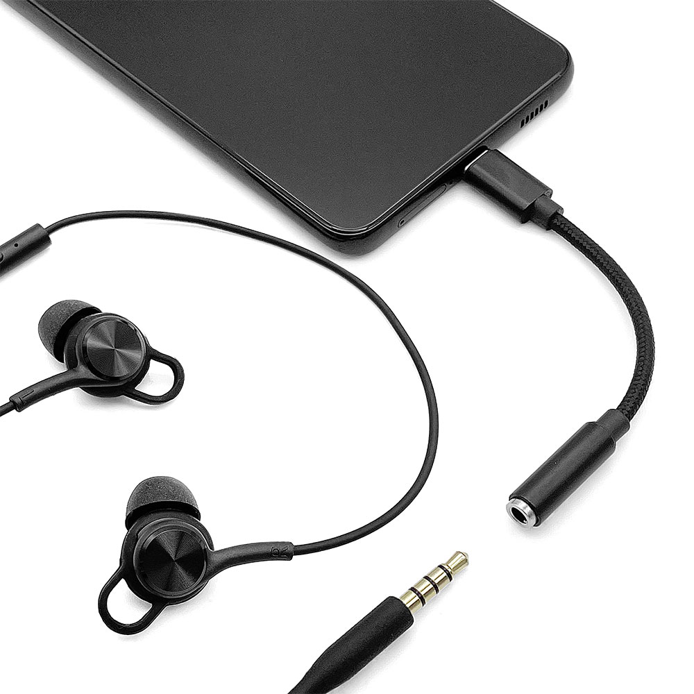 iPad ���ޥ� ���֥�å� �إåɥۥ� �Ѵ� �����ץ� DAC��� �����б� ������C 3.5mm���ƥ쥪�ߥ�ü�� ����ۥ󥸥�å� �ǥ����륢�ʥ�������С����� �ޥ����б� Type-C �֥�å� RHEC35D02BK