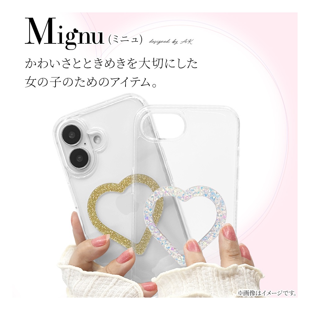 iPhone15 14 13  С ϥ֥å MagSafeб Mignu ߥ˥ Ѿ׷ۼ ꥢ Ʃ TPUХѡ 磻쥹 ե ޥۥ 9117IP361HPCL 饹Хʥ