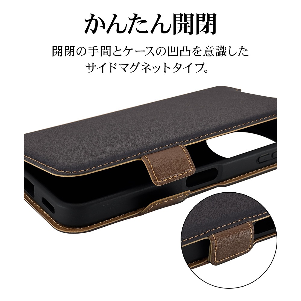 AQUOS sense10 SH-53F SH-M33 sense9 SH-53E SHG14 SH-M29  С Ģ  Ѿ׷ۼ ɵǽ slim Fit ɥޥͥå ֥åߥ֥饦  ޥۥ 9243AS10BSMBKB 饹Хʥ