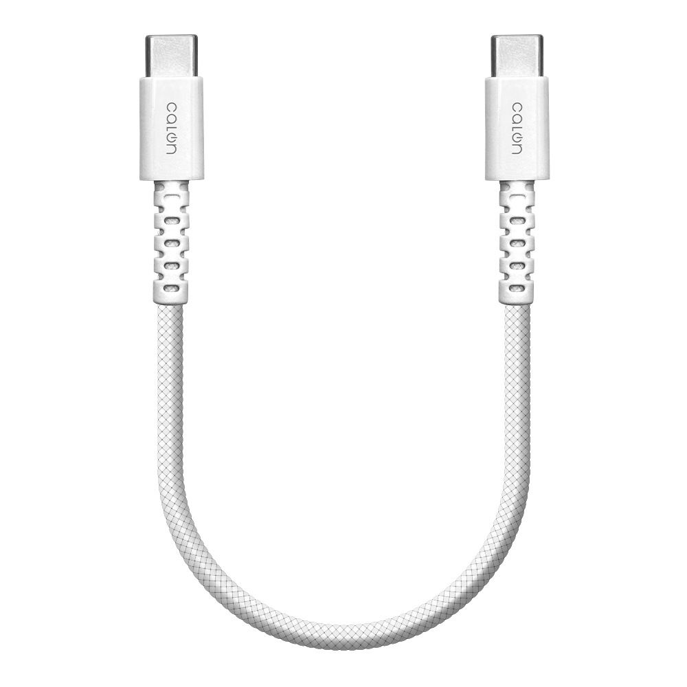 iPhone15 ޥ ֥ PDб   ʥ󥱡֥ calon  ̿  Type-C to Type-C typec Power Delivery 60W 0.2m 20cm  ۥ磻 ޡȥե  R02CACC3A05WH