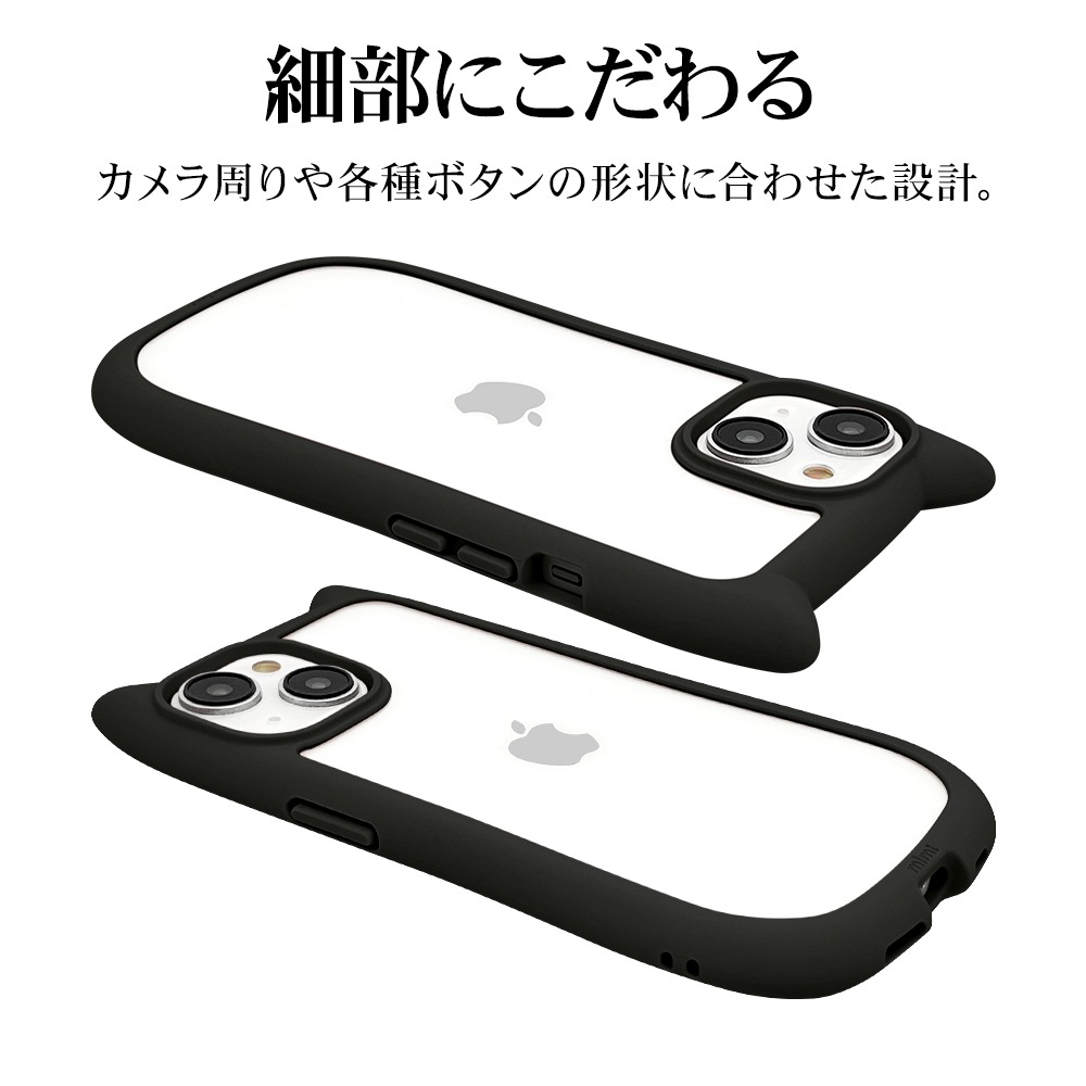 iPhone15 14 13  С ϥ֥å mimi ǭ ͥߥ ͤߤ ǭ ͥ ͤ Ѿ׷ۼ MIL   ̥ꥢ Ʃ ˶ TPUХѡ ȥåץۡ ֥å ޥۥ 7636IP361HB