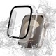 Apple Watch series8 series7 45mm 饹ե  С ϥ֥å  Ʃ ꥢ PC+GLASS 饹ηץƥ ɿ奱 IPX68 ɽ̹9H ꥢ åץ륦å GHB4629AW45 饹Хʥ