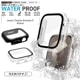 Apple Watch series8 series7 45mm 饹ե  С ϥ֥å  Ʃ ꥢ PC+GLASS 饹ηץƥ ɿ奱 IPX68 ɽ̹9H ꥢ åץ륦å GHB4629AW45 饹Хʥ