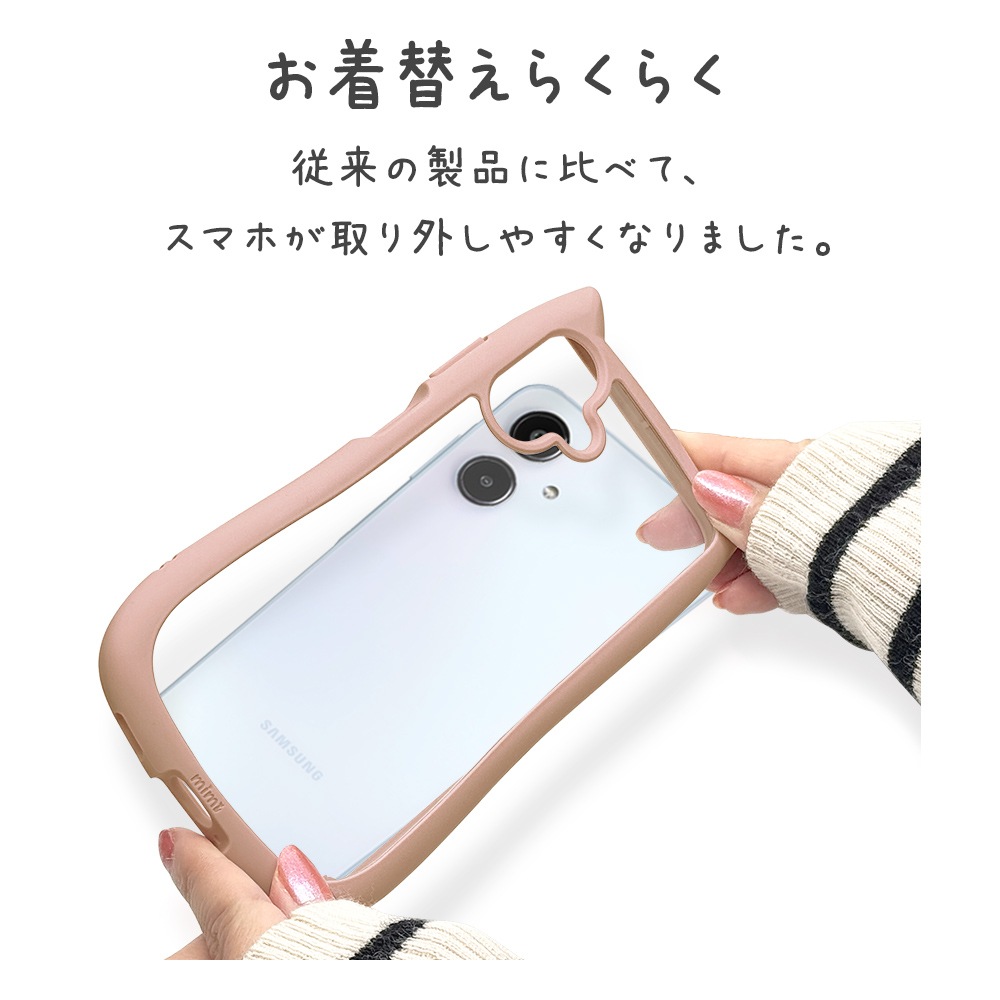 Galaxy A25 5G  С ϥ֥å mimi ǭ ͥߥ ͤߤ ǭ ͥ ͤ Ѿ׷ MIL ̥ꥢ TPUХѡ ȥåץۡ ⡼ԥ 饯 SC-53F SCG33 ޥۥ 8736GA25HPSPK 饹Хʥ