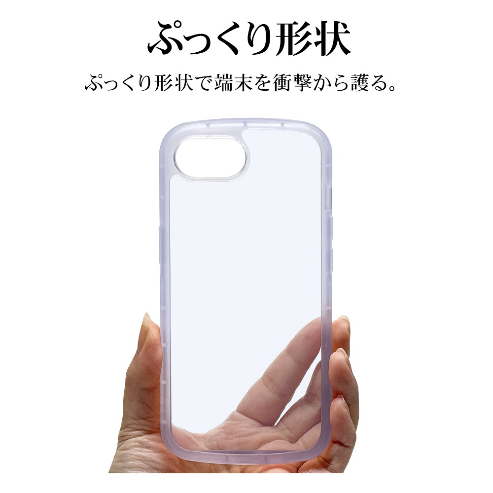 iPhone17e 16e ������ ���С� ���եȥ����� TPU fluffy shape case �Ѿ׷�ۼ� ���� ��� 2.8mm �פä��� ���ȥ�åץۡ��� �֥롼 �����ե��� ���ޥۥ����� 8673IP5ETPBL �饹���Хʥ�