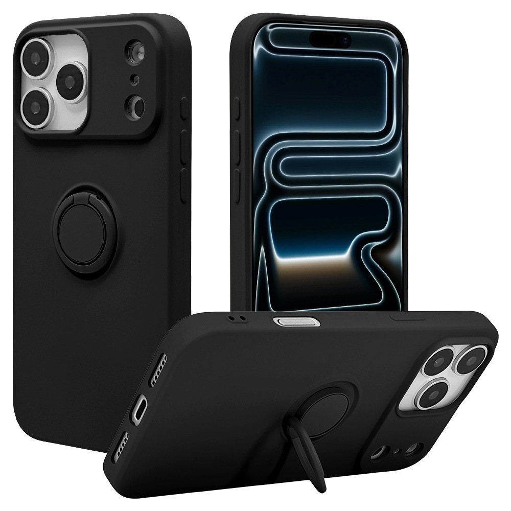 iPhone17 Pro Max  С եȥ TPU Ѿ׷ۼ ޥۥդ ɻ  ޥå ɻ ȥåץۡ ֥å ե ޥۥ 9104IP5DTPRBK 饹Хʥ