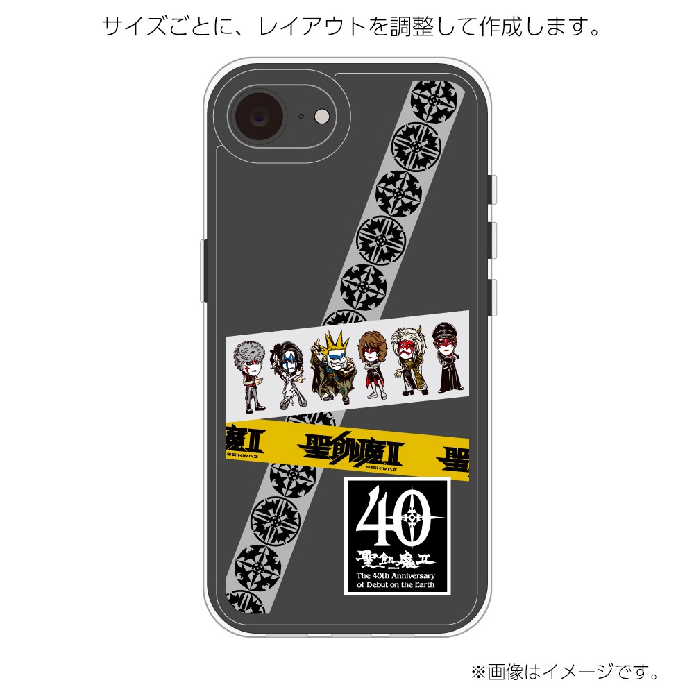 聖飢魔II公認 オリジナルデザイン Android用 機種別専用背面
