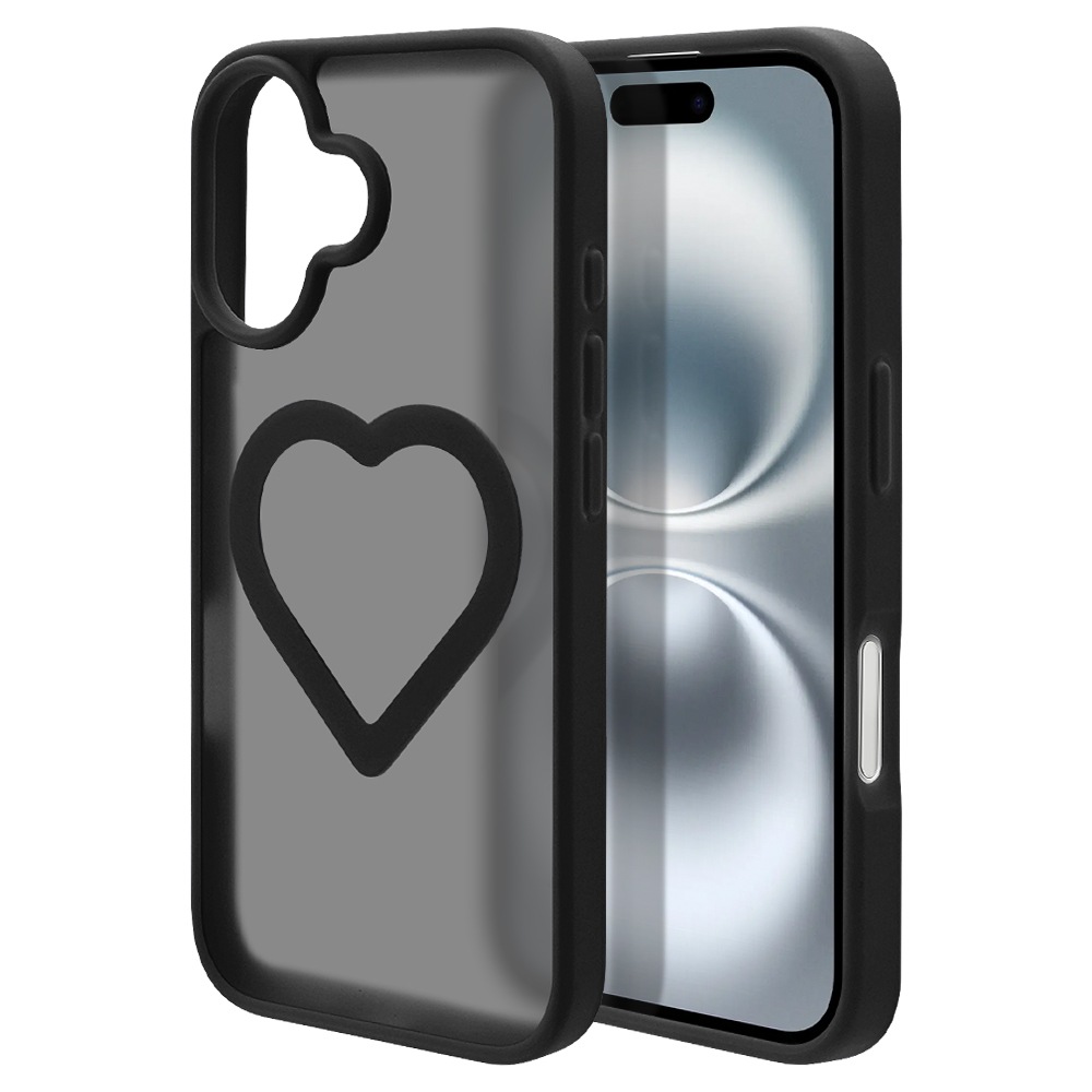 iPhone16  С ϥ֥å MagSafeб Mignu ߥ˥ Ѿ׷ۼ ̥ե ޥå ɻ TPUХѡ 磻쥹 ֥åߥեȥ֥å ե ޥۥ 9121IP461HPFBK 饹Хʥ