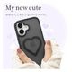 iPhone16  С ϥ֥å MagSafeб Mignu ߥ˥ Ѿ׷ۼ ̥ե ޥå ɻ TPUХѡ 磻쥹 ֥åߥեȥ֥å ե ޥۥ 9121IP461HPFBK 饹Хʥ
