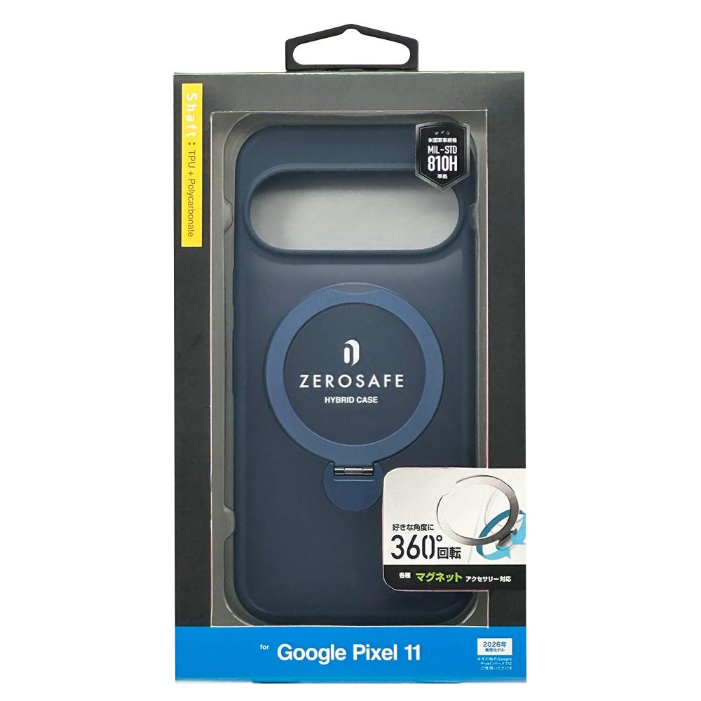 Google Pixel 11 ������ ���С� �ϥ��֥�å� ZEROSAFE Shaft �ޥ��ͥåȽ��� �Ѿ׷� MIL���� TPU�Х�ѡ������� ����դ� ��ɻ� �磻��쥹�����б� �ե����ȥͥ��ӡ� �������� �ԥ�����11 ���ޥۥ����� 9751P11ZSFNV �饹���Хʥ�