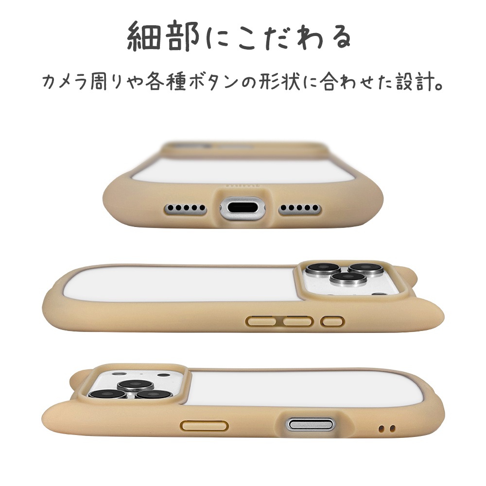 iPhone17 Pro  С ϥ֥å mimi ǭ ͥߥ ͤߤ ǭ ͥ ͤ Ѿ׷ۼ MIL ̥ꥢ TPUХѡ 磻쥹б ȡ ե ޥۥ 9173IP5BHPTA 饹Хʥ