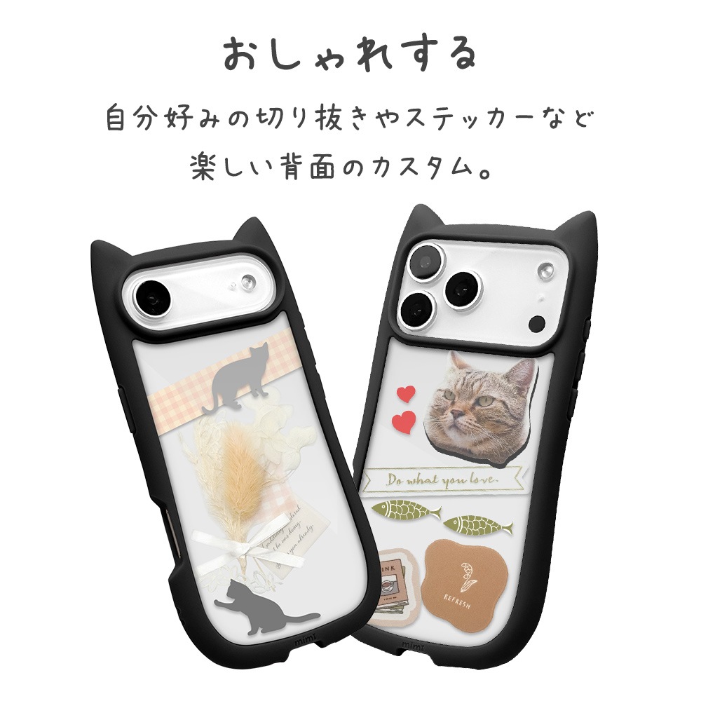 iPhone17 Pro Max  С ϥ֥å mimi ǭ ͥߥ ͤߤ ǭ ͥ ͤ Ѿ׷ۼ MIL ̥ꥢ TPUХѡ 磻쥹 ֥å ե ޥۥ 9107IP5DHPBK 饹Хʥ