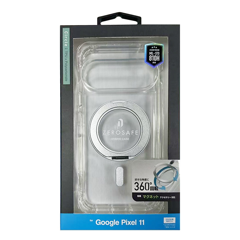 Google Pixel 11 ������ ���С� �ϥ��֥�å� ZEROSAFE Circle �ޥ��ͥåȽ��� �Ѿ׷� MIL���� ���ꥢ TPU�Х�ѡ������� ����դ� ��ɻ� �磻��쥹�����б� ����С� �������� �ԥ�����11 ���ޥۥ����� 9773P11ZSCLSV �饹���Хʥ�