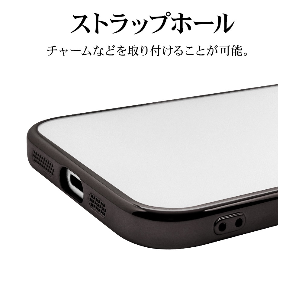 iPhone16  С եȥ TPU ˸ݸ ̩߷ Ѿ׷ۼ ꥢ Ʃ ᥿ե졼 ȥåץۡ 磻쥹б ֥å ե ޥۥ 8097IP461TPLBK 饹Хʥ