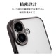 iPhone16  С եȥ TPU ˸ݸ ̩߷ Ѿ׷ۼ ꥢ Ʃ ᥿ե졼 ȥåץۡ 磻쥹б ֥å ե ޥۥ 8097IP461TPLBK 饹Хʥ