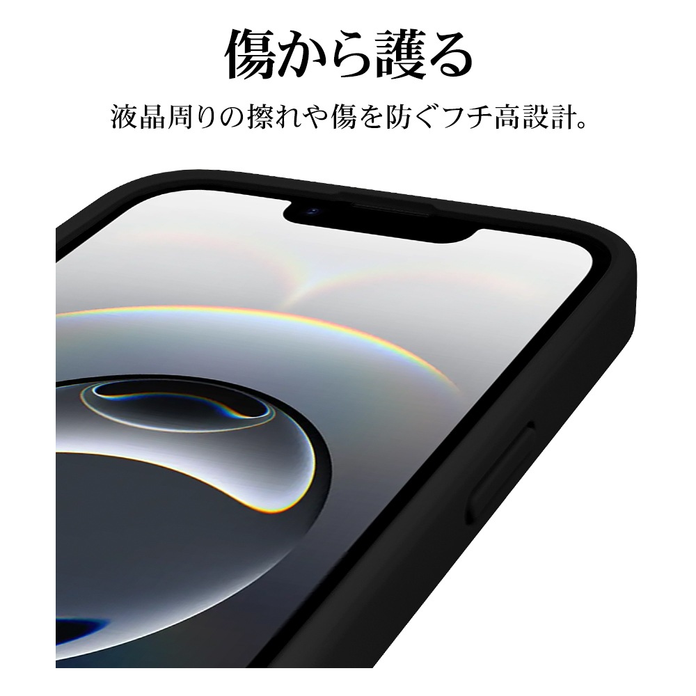 iPhone 16e  С եȥ TPU Ѿ׷ۼ ޥۥդ ɻ  ޥå ɻ ȥåץۡ ֥å ե ޥۥ 8678IP5ETPRBK 饹Хʥ