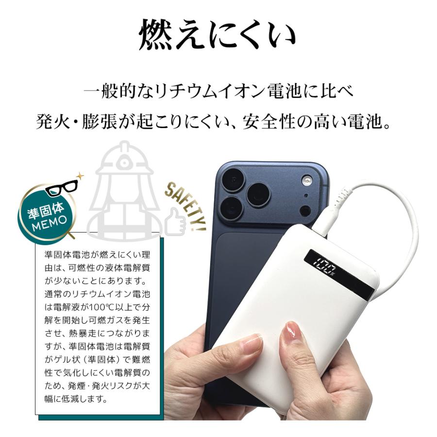 聖飢魔II公認 オリジナルデザイン 5000mAh 準固体リチウム モバイル