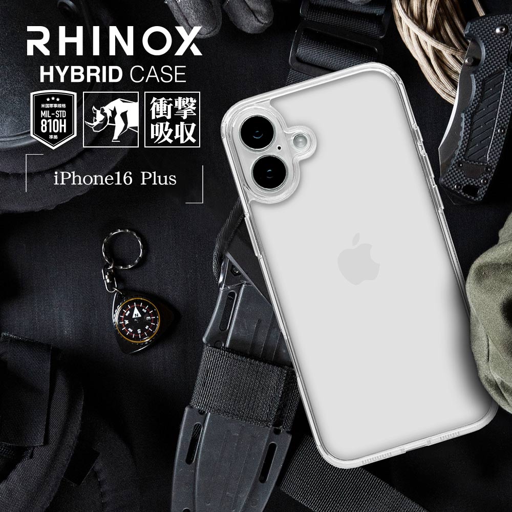 iPhone16 Plus  С ϥ֥å RHINOX 饤Υå ˸ݸ ̩߷ Ѿ׷ۼ MIL ꥢ ɽ̹5H TPUХѡ 磻쥹б ե ޥۥ 8266IP467HALCL 饹Хʥ