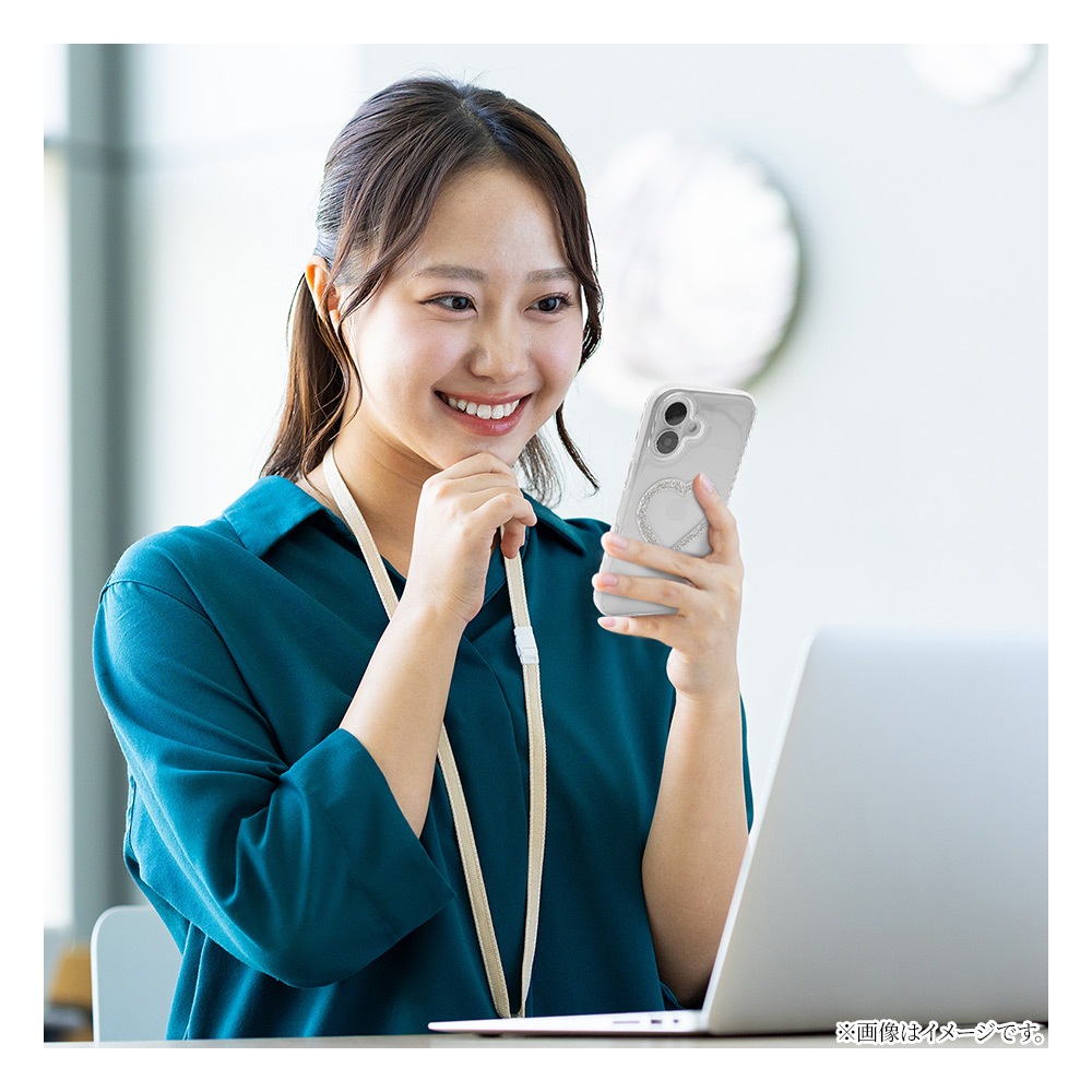 iPhone16  С ϥ֥å MagSafeб Mignu ߥ˥ Ѿ׷ۼ ꥢ Ʃ TPUХѡ 磻쥹  ե ޥۥ 9126IP461HPDI 饹Хʥ