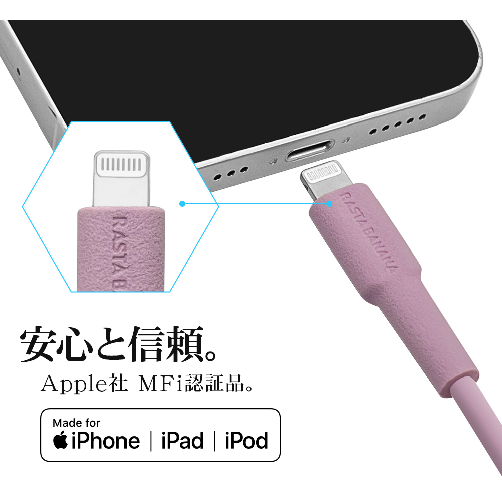 iPhone iPad iPod ライトニング タイプC ケーブル PD対応 60ワット