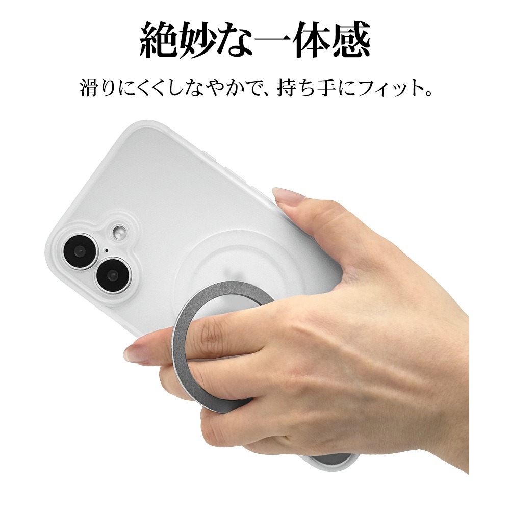 iPhone16 Plus  С ϥ֥å ZEROSAFE Shaft MagSafeб ˸ݸ Ѿ׷ۼ MIL ޥå TPUХѡ դ ɻ եȥۥ磻 ե ޥۥ 8321IP467ZSFSLWH 饹Хʥ