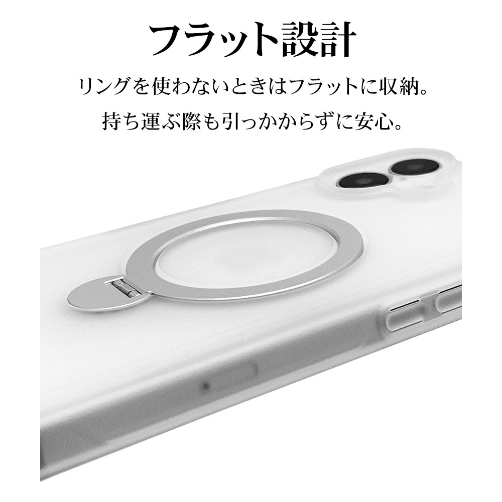 iPhone16 Plus  С ϥ֥å ZEROSAFE Shaft MagSafeб ˸ݸ Ѿ׷ۼ MIL ޥå TPUХѡ դ ɻ եȥۥ磻 ե ޥۥ 8321IP467ZSFSLWH 饹Хʥ