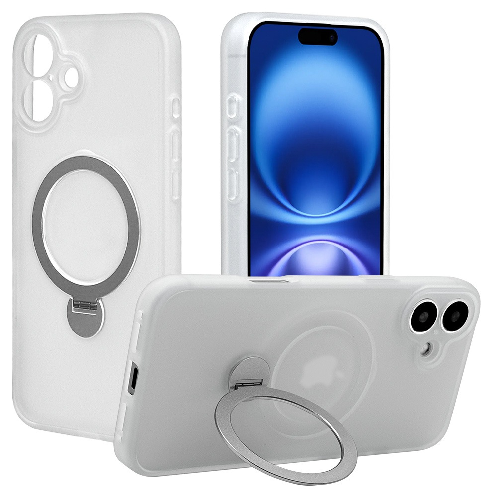 iPhone16 Plus  С ϥ֥å ZEROSAFE Shaft MagSafeб ˸ݸ Ѿ׷ۼ MIL ޥå TPUХѡ դ ɻ եȥۥ磻 ե ޥۥ 8321IP467ZSFSLWH 饹Хʥ