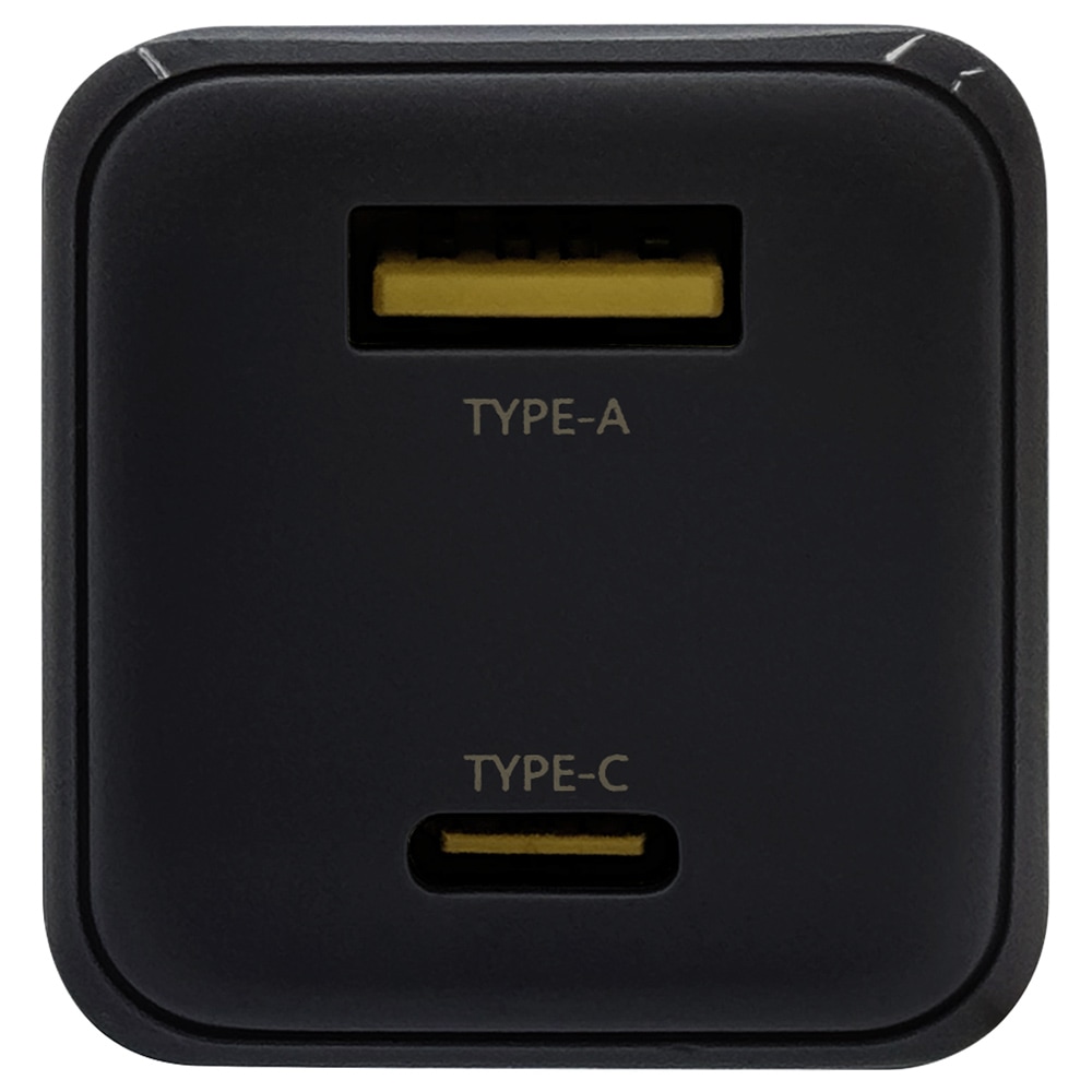 ���Ŵ� USB���Ŵ� 2�ݡ��� PD�б� ������A ���󥻥�� AC USB Type-C typec 20W Power Delivery Type-A typea 2.4A ����� �����б� 2��Ʊ������ ���㥳���륰�졼 iPhone iPad ���֥�å� RACCA20W02CGRY