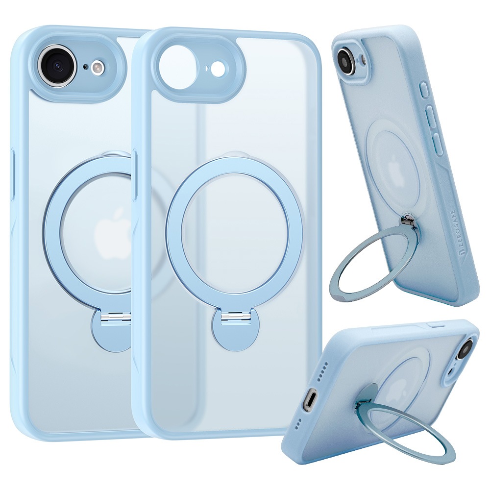 iPhone17e 16e ������ ���С� �ϥ��֥�å� ZEROSAFE Shaft MagSafe�б� �Ѿ׷�ۼ� MIL���� TPU�Х�ѡ������� ����դ� ��ɻ� �磻��쥹���� �ե����ȥ֥롼 �����ե��� ���ޥۥ����� 9452IP6EZSFBL �饹���Хʥ�