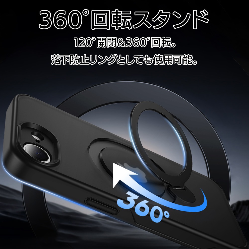 iPhone17e 16e ������ ���С� �ϥ��֥�å� ZEROSAFE Shaft MagSafe�б� �Ѿ׷�ۼ� MIL���� TPU�Х�ѡ������� ����դ� ��ɻ� �磻��쥹���� �ե����ȥ֥롼 �����ե��� ���ޥۥ����� 9452IP6EZSFBL �饹���Хʥ�