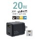 ���Ŵ� USB���Ŵ� 2�ݡ��� PD�б� ������A ���󥻥�� AC USB Type-C typec 20W Power Delivery Type-A typea 2.4A ��® ��® ����� 2��Ʊ������ �ۥ磻�� iPhone ���ޥ� iPad RACCA20W02WH