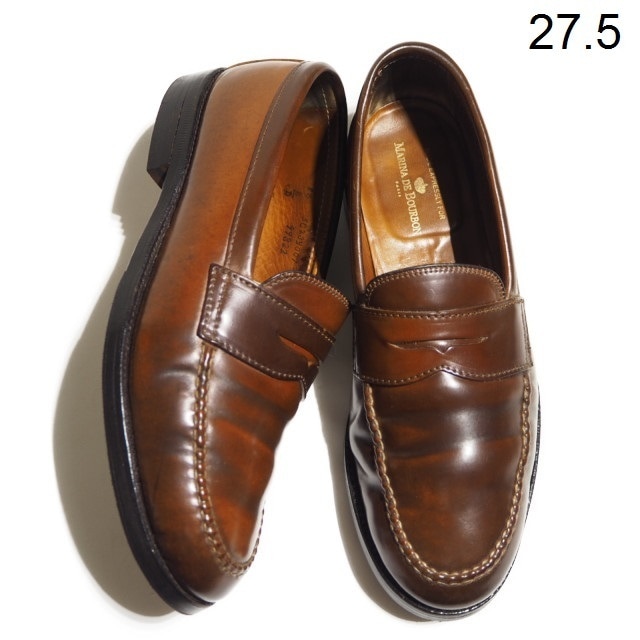 Alden Marina de BOURBON ダブルネーム　ローファー Alden Marina de BOURBON ダブルネームローファー