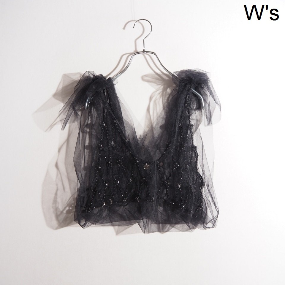 トップス shishikui SENAKA BLACK SHINYAKOZUKA(シンヤコヅカ)/SLITTED BUSINESSMAN/Pin stripe