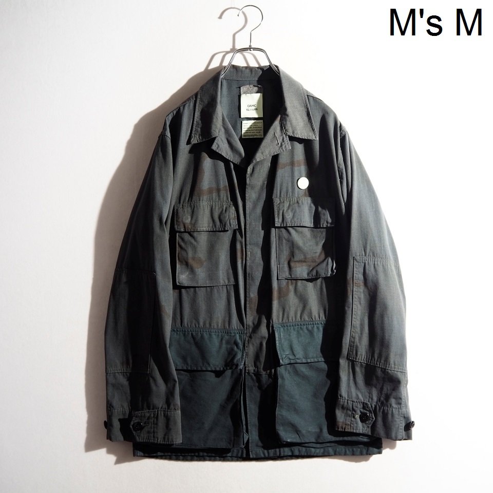 ジャケット・アウター OAMC RE:WORK OVERDYED BDU SHIRT JACKET OAMC