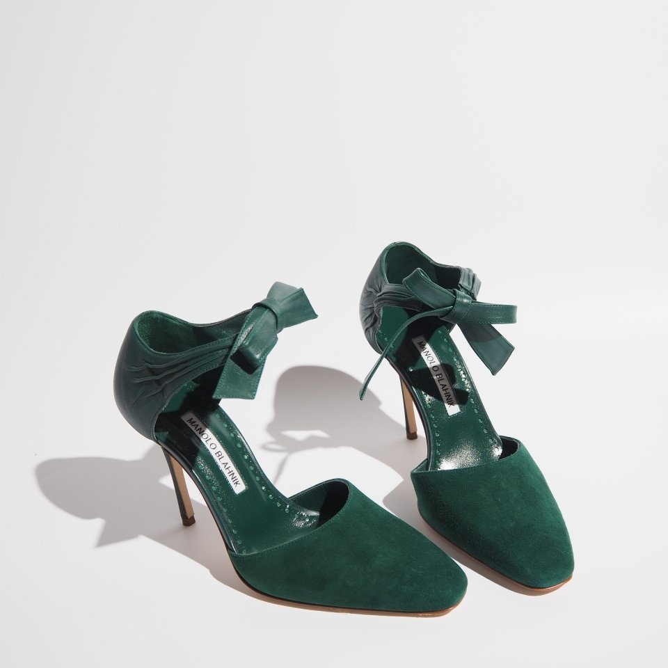 R1589P) MANOLO BLAHNIK �ޥΥ��֥�˥�