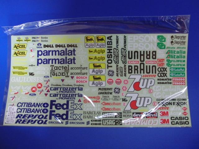 AMS ロスマンズ&JPSステッカー　F1ラジコン AMS ロスマンズ&JPSステッカー F1ラジコン - メルカリ