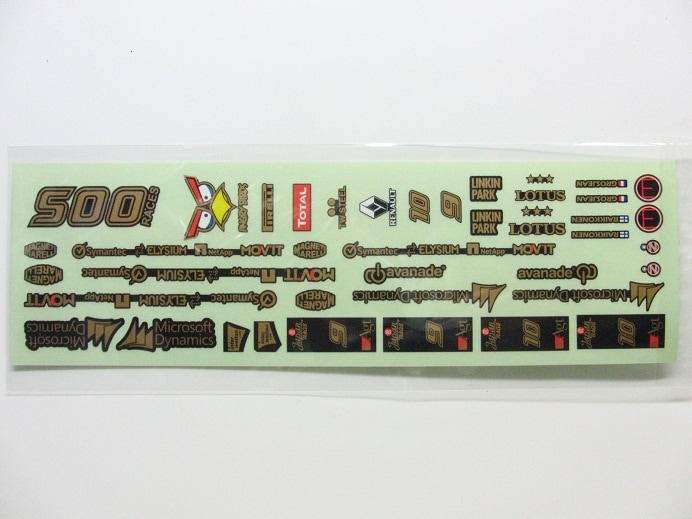 ���ͣӡ�F1���ƥå�����2012��������E20�ɲå��ƥå����ʤ��ξ��ʤ����Ǥϴ������ޤ����