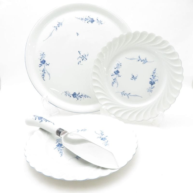美品 HAVILAND アビランド 中皿 大皿 ケーキサーバー 4点 セット SY13119J2 【中古】