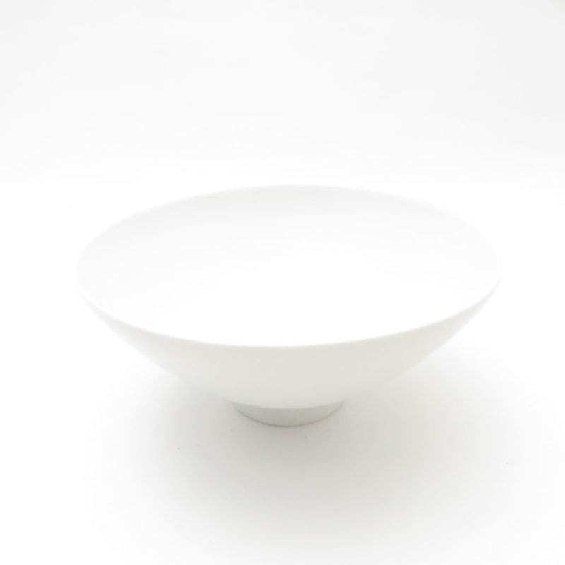 美品 Satoshi Takaku 高久敏士 飯碗 磁器 ライスボウル 深皿 ディープ SY13170S2 【中古】