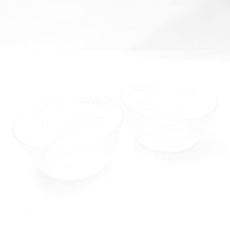 iittala イッタラ カステヘルミ ボウル 2枚 ペア クリア 230ml フルーツ 北欧 SO3760X2 【中古】