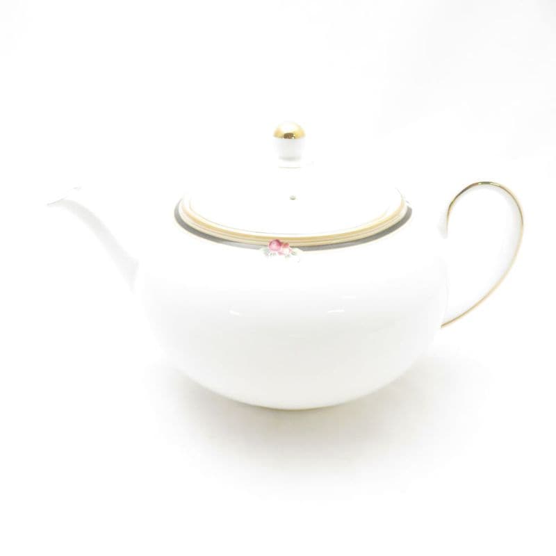 美品 WEDGWOOD ウェッジウッド クリオ ティーポット 茶器 黒壺 旧刻印 廃盤 SC10073P1 【中古】