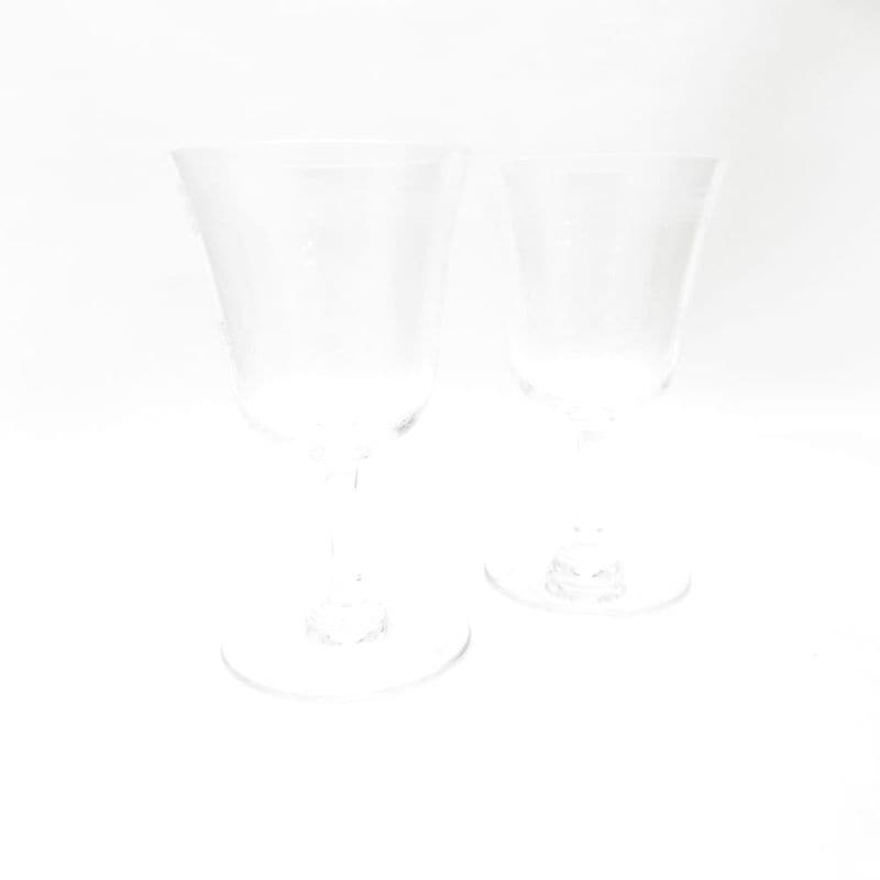 Baccarat バカラ ラファイエット ワイングラス 2客 ペア 12cm SM4973J2 【中古】