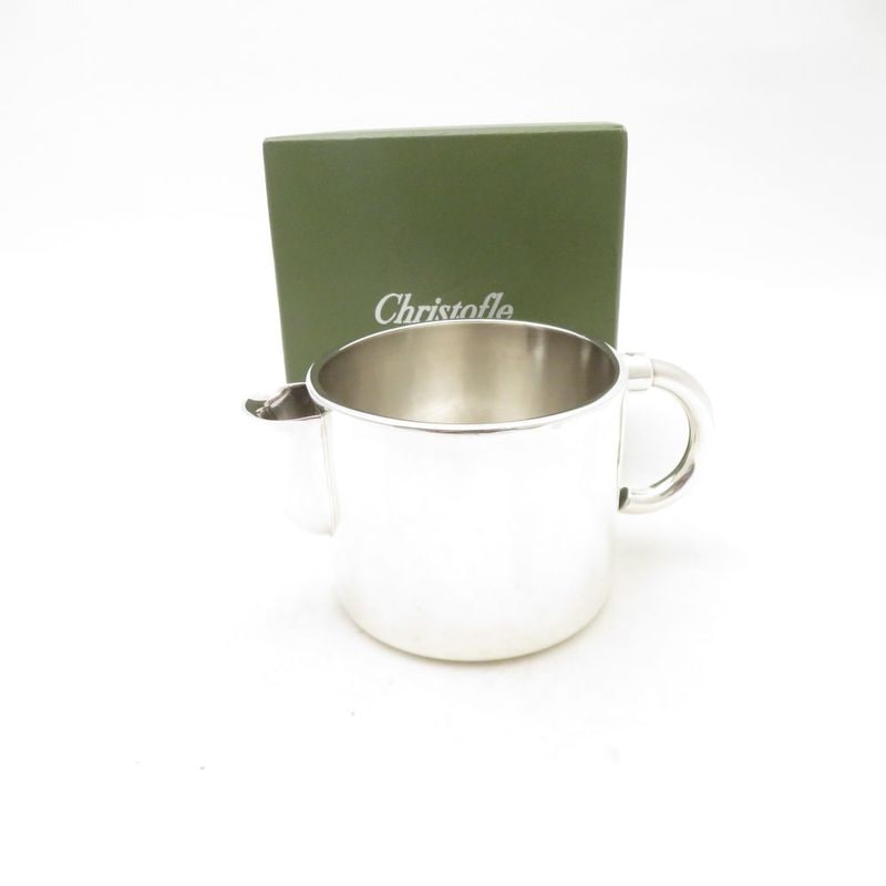 美品 Christofle クリストフル ヴェルティゴ クリーマー ミルク ピッチャー SD191C2 【中古】