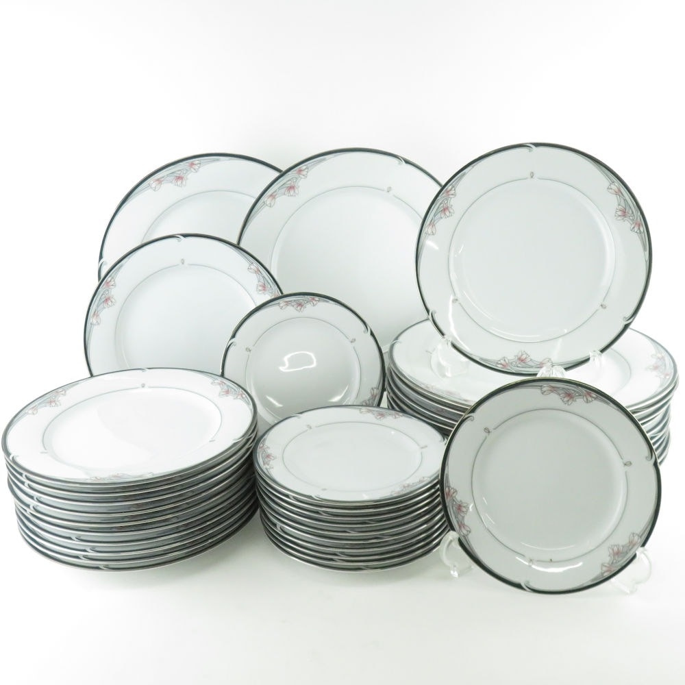 Noritake ノリタケ EMERTON エモーション 中皿 大皿 36枚 セット RC ディナー プレート 同梱不可 SM2369E 【中古】