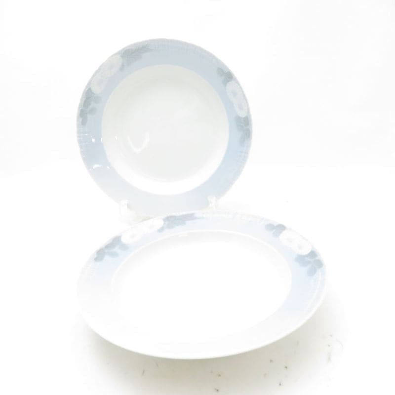 未使用 ROYAL COPENHAGEN ロイヤルコペンハーゲン ミッドサマーナイトドリーム(真夏の夜の夢) スーププレート 2枚 ペア 23cm SC10937X1 【中古】