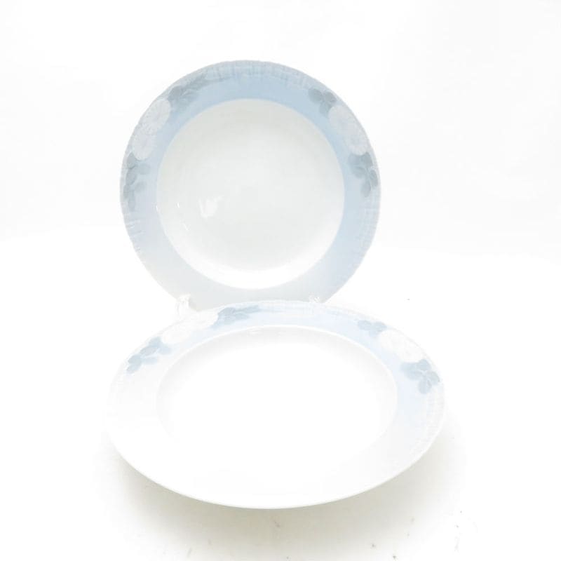未使用 ROYAL COPENHAGEN ロイヤルコペンハーゲン ミッドサマーナイトドリーム(真夏の夜の夢) スーププレート 2枚 ペア 23cm SC10938X1 【中古】